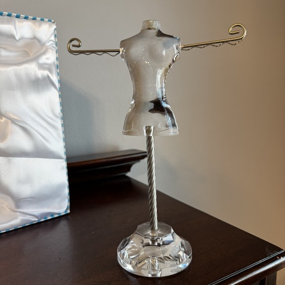 Other - NOS S.S. Sarna Modern Bodice Resin Metal Stand Jewelry Display Organizer #4571